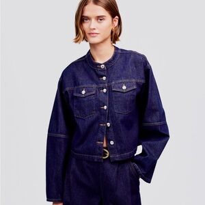 Madewell Cocoon-Sleeve Denim Lady Jacket